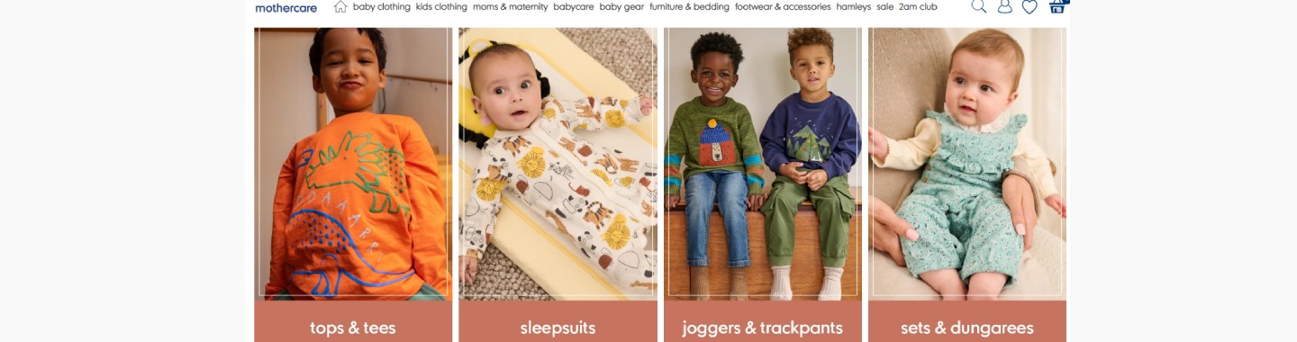 Mothercare Categories